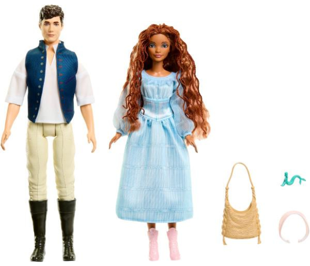 Mattel Disney Mała syrenka Eric i Arielka - 1145697 - zdjęcie 2